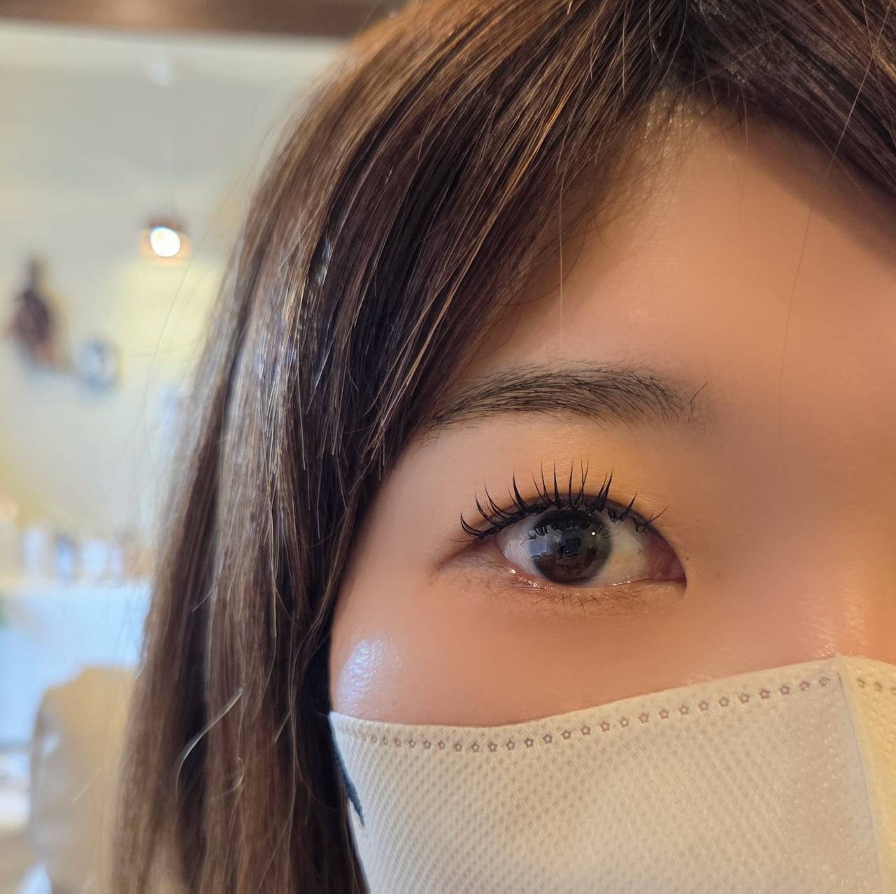 エクステと地まつげ一体化!